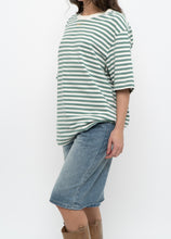 Load image into Gallery viewer, UNIQLO x Green, White Striped Cotton Tee (XS-L)