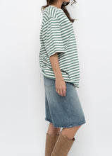 Load image into Gallery viewer, UNIQLO x Green, White Striped Cotton Tee (XS-L)
