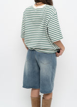 Load image into Gallery viewer, UNIQLO x Green, White Striped Cotton Tee (XS-L)