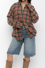 Load image into Gallery viewer, Vintage x Made in India x  TIMBERLAND Red Plaid Cotton Flannel (XS-M)