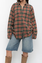 Load image into Gallery viewer, Vintage x Made in India x  TIMBERLAND Red Plaid Cotton Flannel (XS-M)