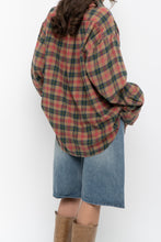 Load image into Gallery viewer, Vintage x Made in India x  TIMBERLAND Red Plaid Cotton Flannel (XS-M)