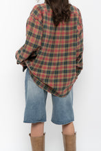 Load image into Gallery viewer, Vintage x Made in India x  TIMBERLAND Red Plaid Cotton Flannel (XS-M)