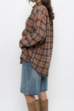 Load image into Gallery viewer, Vintage x Made in India x  TIMBERLAND Red Plaid Cotton Flannel (XS-M)