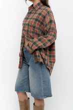 Load image into Gallery viewer, Vintage x Made in India x  TIMBERLAND Red Plaid Cotton Flannel (XS-M)