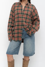 Load image into Gallery viewer, Vintage x Made in India x  TIMBERLAND Red Plaid Cotton Flannel (XS-M)