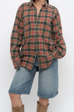 Load image into Gallery viewer, Vintage x Made in India x  TIMBERLAND Red Plaid Cotton Flannel (XS-M)