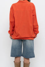 Load image into Gallery viewer, Vintage x EMMA JAMES Orange Linen Oversized Buttonup (XS-M)