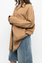 Load image into Gallery viewer, Vintage x BAILEY Camel Linen Oversized Top (S-XL)