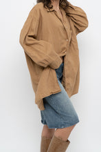 Load image into Gallery viewer, Vintage x BAILEY Camel Linen Oversized Top (S-XL)