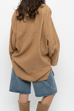 Load image into Gallery viewer, Vintage x BAILEY Camel Linen Oversized Top (S-XL)