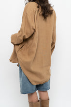 Load image into Gallery viewer, Vintage x BAILEY Camel Linen Oversized Top (S-XL)