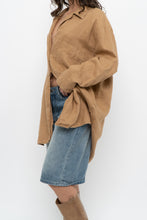 Load image into Gallery viewer, Vintage x BAILEY Camel Linen Oversized Top (S-XL)