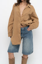 Load image into Gallery viewer, Vintage x BAILEY Camel Linen Oversized Top (S-XL)