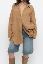 Load image into Gallery viewer, Vintage x BAILEY Camel Linen Oversized Top (S-XL)