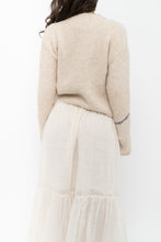 Load image into Gallery viewer, PALOMA WOOL x Beige Bow Wool-blend Sweater (XS, S)