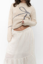 Load image into Gallery viewer, PALOMA WOOL x Beige Bow Wool-blend Sweater (XS, S)