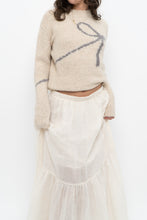 Load image into Gallery viewer, PALOMA WOOL x Beige Bow Wool-blend Sweater (XS, S)
