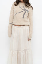 Load image into Gallery viewer, PALOMA WOOL x Beige Bow Wool-blend Sweater (XS, S)