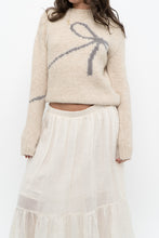 Load image into Gallery viewer, PALOMA WOOL x Beige Bow Wool-blend Sweater (XS, S)