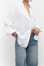 Load image into Gallery viewer, Vintage x Made in Ukraine x White Linen Buttonup (XS-M)