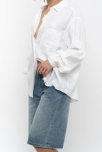 Load image into Gallery viewer, Vintage x Made in Ukraine x White Linen Buttonup (XS-M)