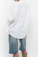 Load image into Gallery viewer, Vintage x Made in Ukraine x White Linen Buttonup (XS-M)