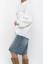 Load image into Gallery viewer, Vintage x Made in Ukraine x White Linen Buttonup (XS-M)