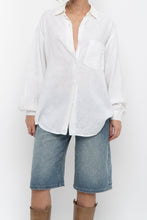 Load image into Gallery viewer, Vintage x Made in Ukraine x White Linen Buttonup (XS-M)