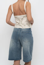 Load image into Gallery viewer, ZARA x Deadstock Beige Floral Embroidered Cotton Tank (S)