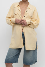 Load image into Gallery viewer, Vintage x EATONS Butter Yellow Silk Blouse (S, M)