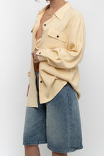 Load image into Gallery viewer, Vintage x EATONS Butter Yellow Silk Blouse (S, M)