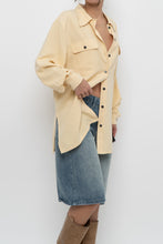 Load image into Gallery viewer, Vintage x EATONS Butter Yellow Silk Blouse (S, M)