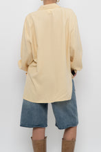 Load image into Gallery viewer, Vintage x EATONS Butter Yellow Silk Blouse (S, M)