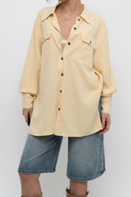 Load image into Gallery viewer, Vintage x EATONS Butter Yellow Silk Blouse (S, M)