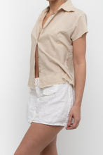 Load image into Gallery viewer, Vintage x Made in India x Beige Cotton Embroidered Buttonup (M, L)
