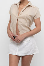 Load image into Gallery viewer, Vintage x Made in India x Beige Cotton Embroidered Buttonup (M, L)