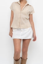 Load image into Gallery viewer, Vintage x Made in India x Beige Cotton Embroidered Buttonup (M, L)