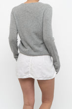 Load image into Gallery viewer, Vintage x JONES NY Heathered Grey Cashmere Sweater (XS, S)