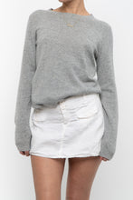 Load image into Gallery viewer, Vintage x JONES NY Heathered Grey Cashmere Sweater (XS, S)