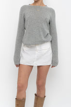 Load image into Gallery viewer, Vintage x JONES NY Heathered Grey Cashmere Sweater (XS, S)