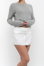 Load image into Gallery viewer, Vintage x JONES NY Heathered Grey Cashmere Sweater (XS, S)