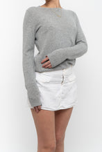Load image into Gallery viewer, Vintage x JONES NY Heathered Grey Cashmere Sweater (XS, S)