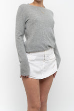 Load image into Gallery viewer, Vintage x JONES NY Heathered Grey Cashmere Sweater (XS, S)