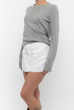 Load image into Gallery viewer, Vintage x JONES NY Heathered Grey Cashmere Sweater (XS, S)