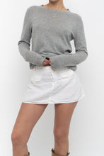 Load image into Gallery viewer, Vintage x JONES NY Heathered Grey Cashmere Sweater (XS, S)