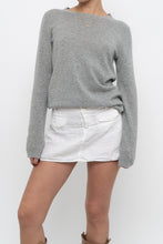 Load image into Gallery viewer, Vintage x JONES NY Heathered Grey Cashmere Sweater (XS, S)