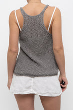 Load image into Gallery viewer, Vintage x Grey Crochet Cotton Tank (XS, S)