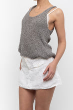Load image into Gallery viewer, Vintage x Grey Crochet Cotton Tank (XS, S)