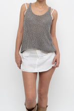 Load image into Gallery viewer, Vintage x Grey Crochet Cotton Tank (XS, S)